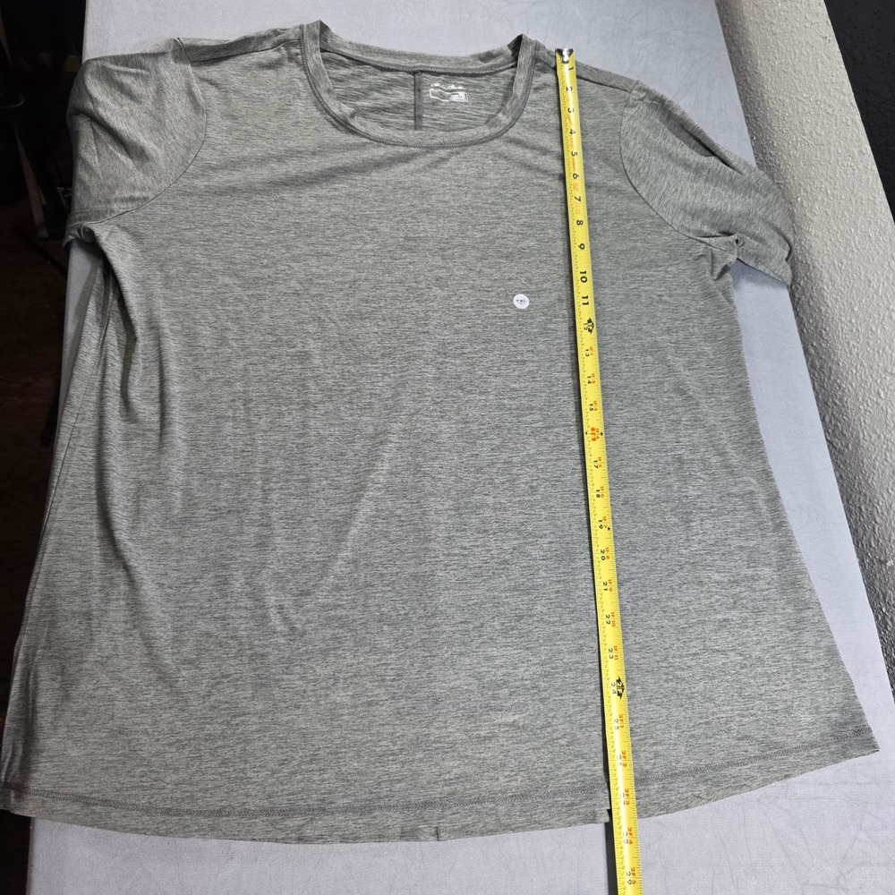 NEW Eddie Bauer Resolution LS Tee Dark Smoke Grey Heather XL Long Sleeve Shirt - Picture 2 of 9
